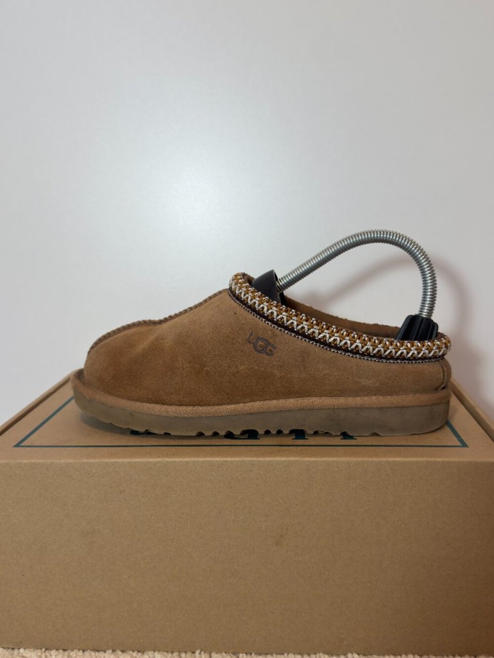 UGG Tasman Slippers Women’s Size 6.5 Chestnut Suede Classic Cozy House Shoes